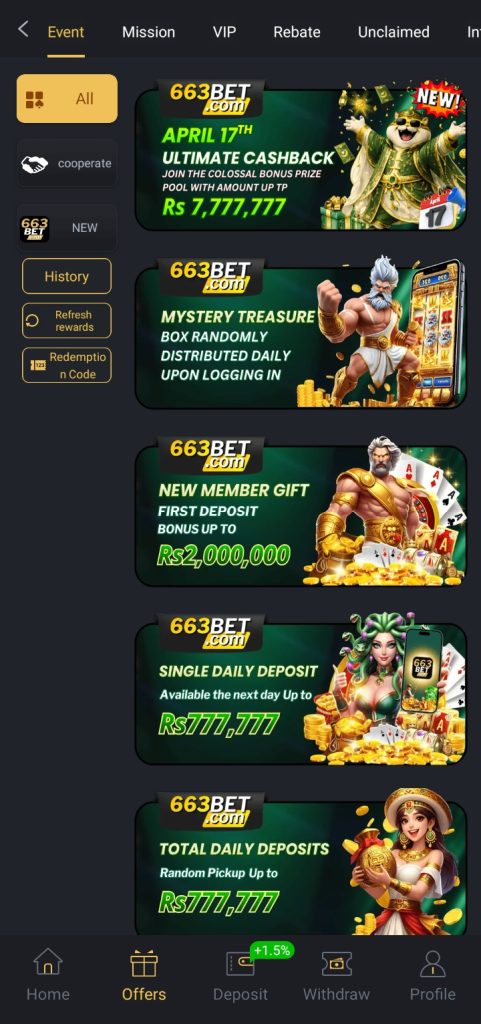663Bet Game