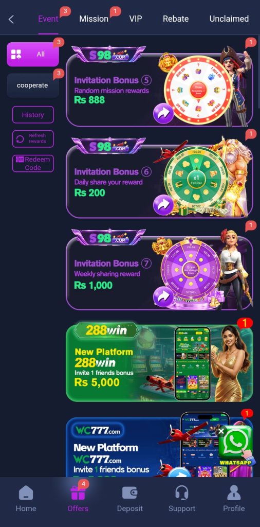 S98 Game