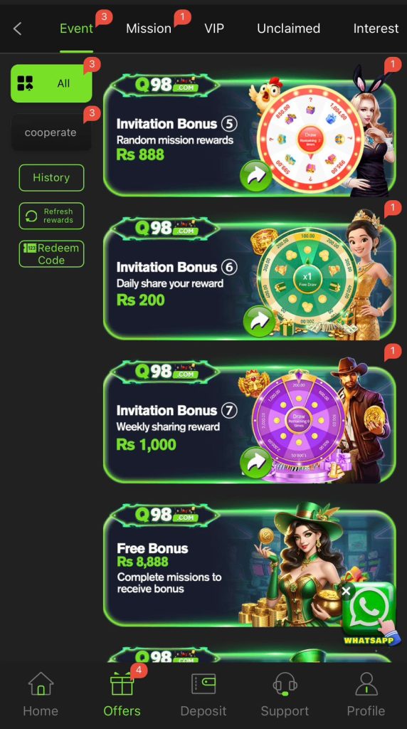 Q98 Game